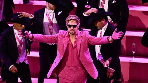 ryan gosling ken performance